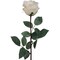 Box of 12: White Silk Rose Bud Stems - Elegant Faux Floral for Weddings, Bouquets & Home Decor, Floral Home by Artificial Flowers